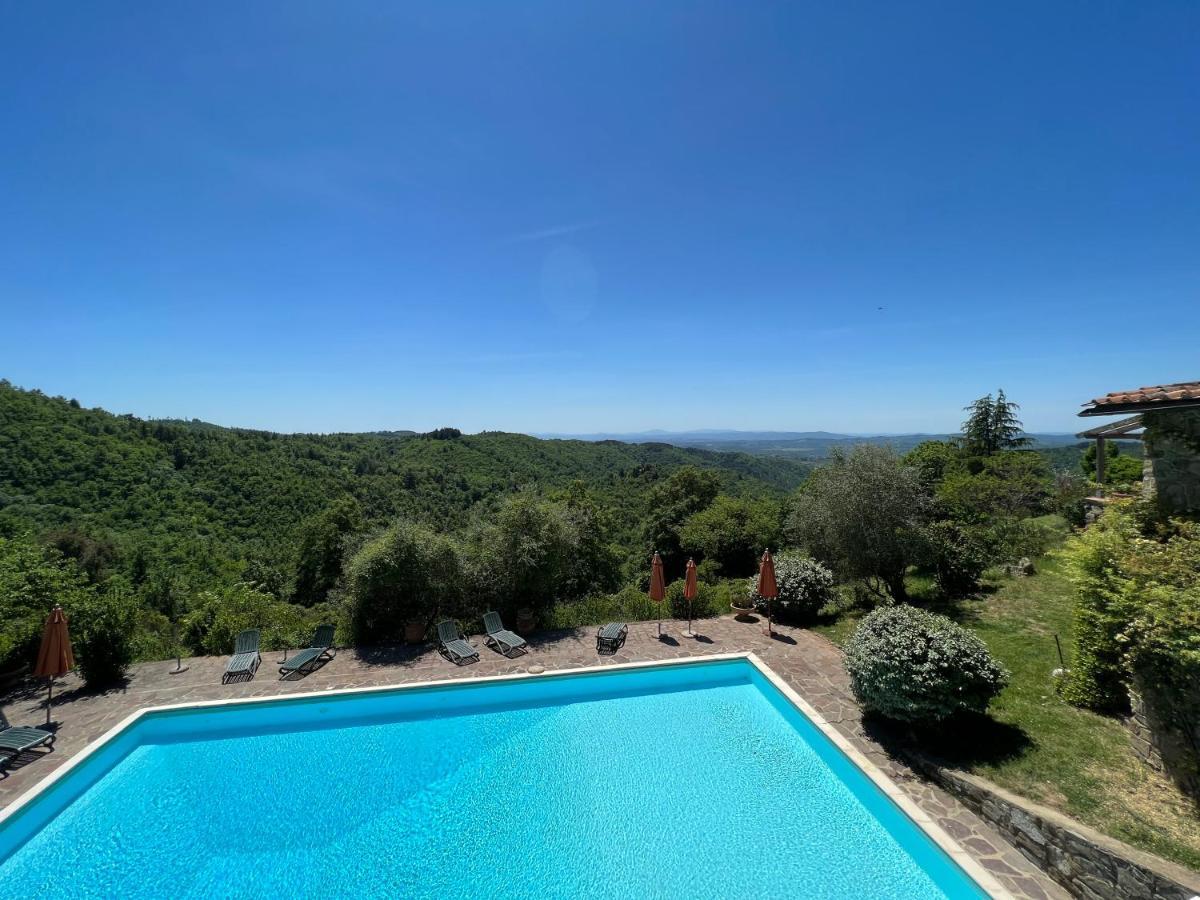 Podere L'Aquila Gaiole in Chianti Bagian luar foto