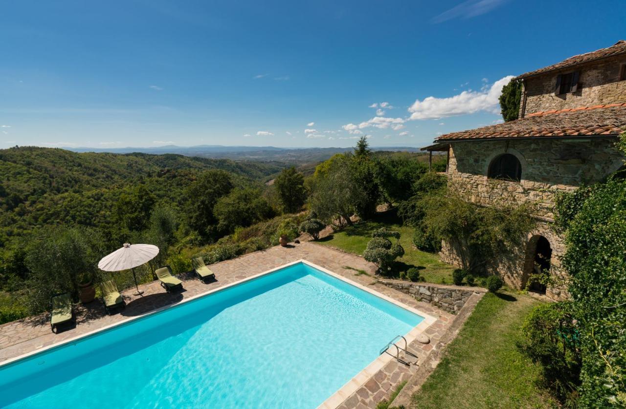 Podere L'Aquila Gaiole in Chianti Bagian luar foto