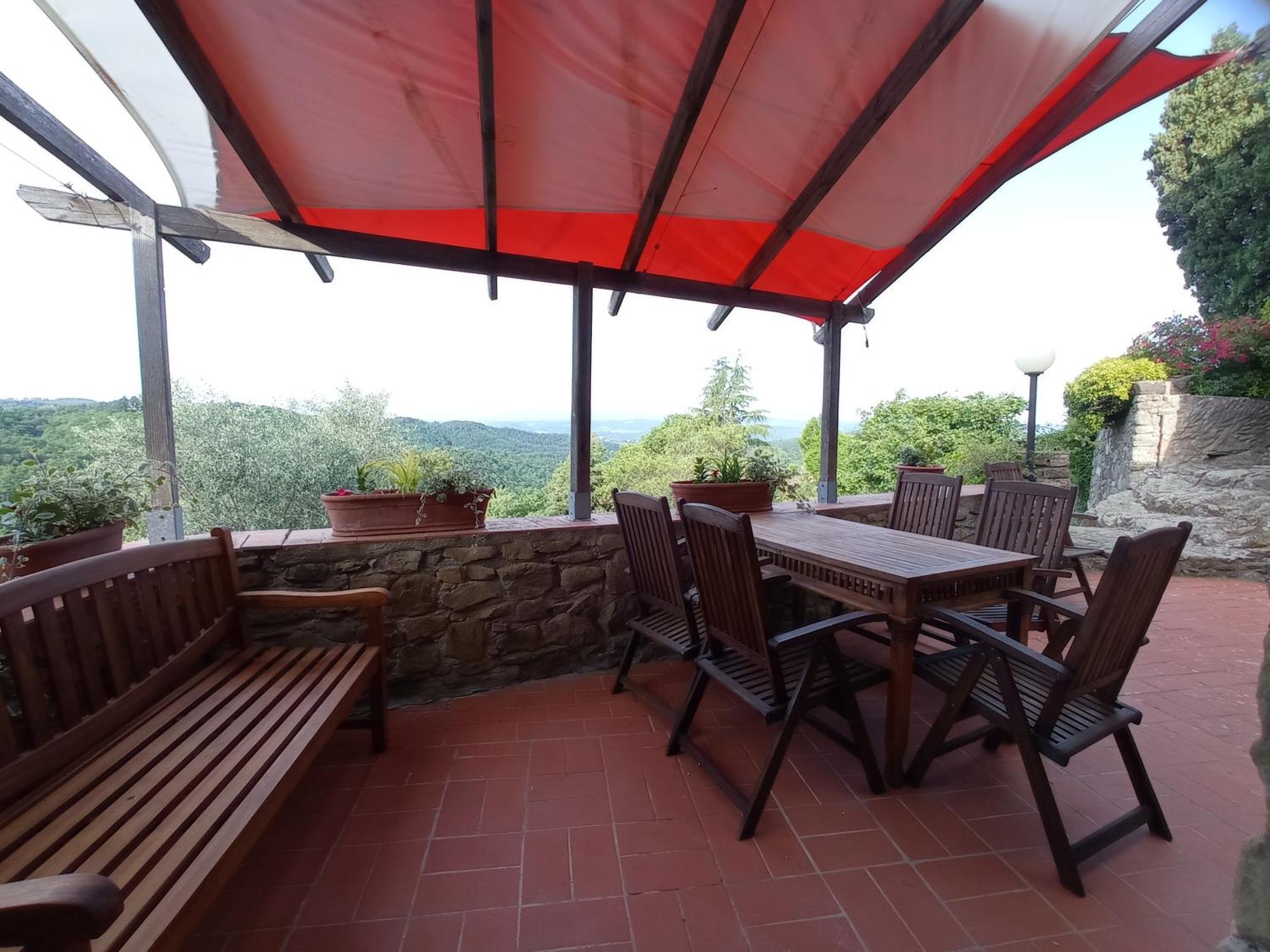 Podere L'Aquila Gaiole in Chianti Ruang foto